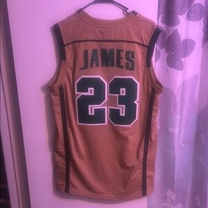 LeBron James #23 St. Vincent-St. Mary High School Jersey Sze M